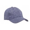 Melange cap - mod. 3998:Graphite melange, Polyester, Navy melange